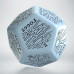 Кубик D12 Weather Generator Die: Blue&Black (1)