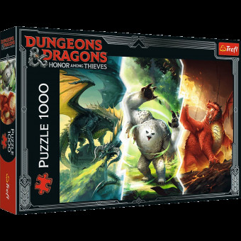 Пазл Легендарні монстри з Фаеруна Dungeons & Dragons (1000)