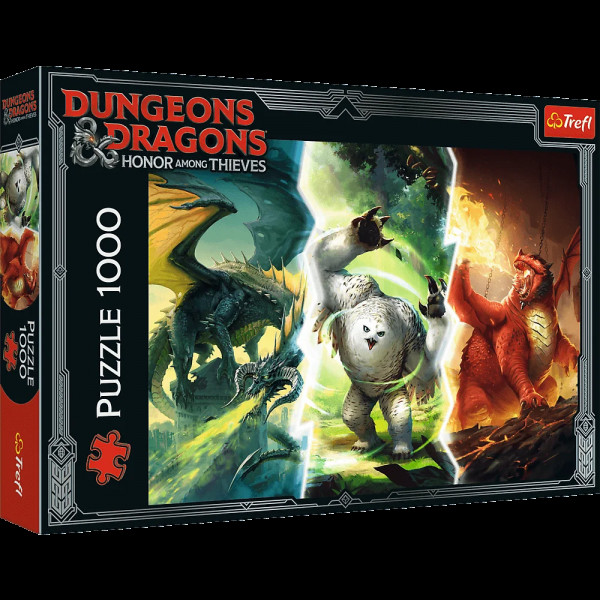 Пазл Легендарні монстри з Фаеруна Dungeons & Dragons (1000)