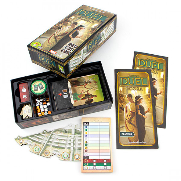 Настільна гра 7 Чудес Дуель: Агора (7 Wonders Duel: Agora)