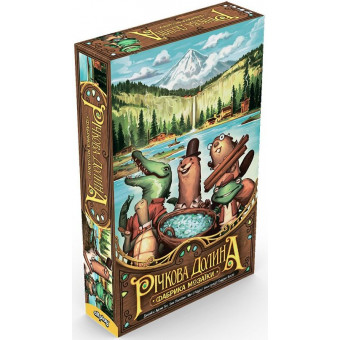 Настольная игра Речная долина. Фабрика мозаики (River Valley Glassworks)