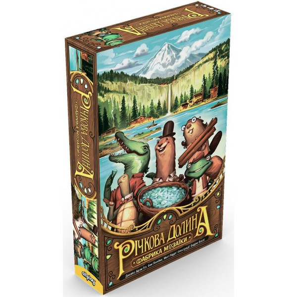 Настольная игра Речная долина. Фабрика мозаики (River Valley Glassworks)