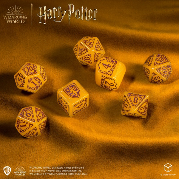 Набір кубиків Harry Potter. Gryffindor Modern Dice Set - Gold (7)