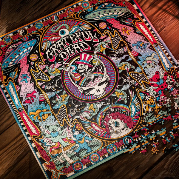 Пазл Grateful Dead (Grateful Dead Jigsaw Puzzle) 1000