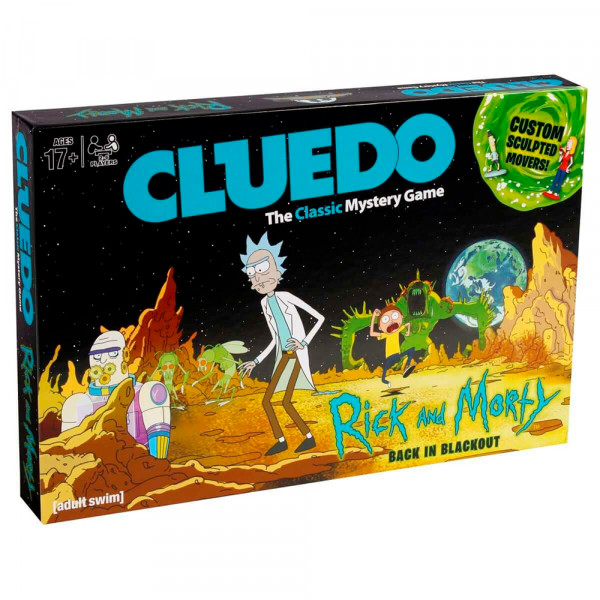 Настольная игра Cluedo: Rick and Morty (Cluedo: Рик и Морти)