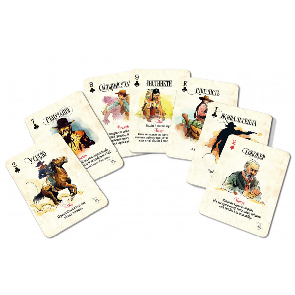 Настольная игра Легенды Дикого Запада (Western Legends)