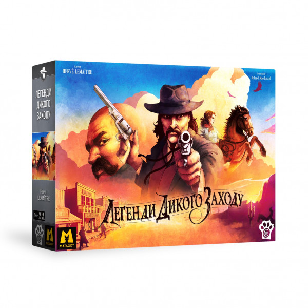 Настольная игра Легенды Дикого Запада (Western Legends)