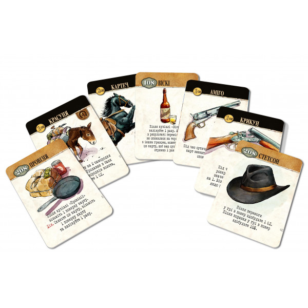 Настольная игра Легенды Дикого Запада (Western Legends)