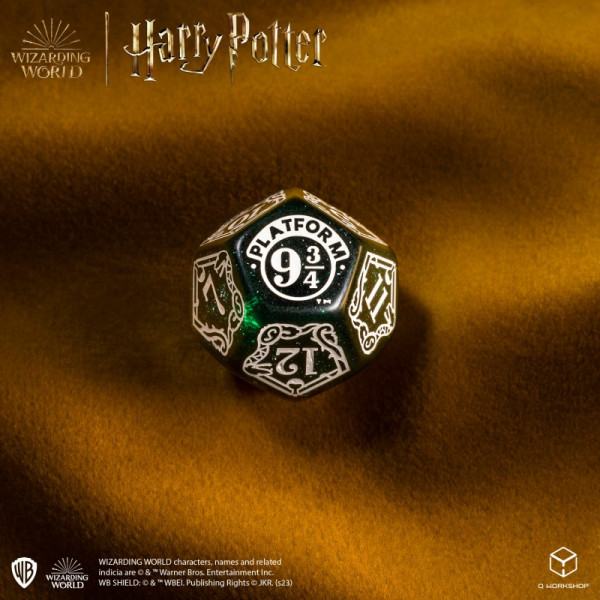 Набір кубиків Harry Potter. Slytherin Modern Dice Set - Green (7)