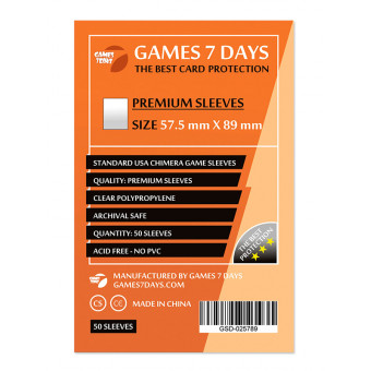 Протектори Games7Days (57.5 x 89 мм) Premium USA Chimera (50 шт)