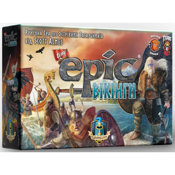 Настольная игра Tiny Epic Викинги (Tiny Epic Vikings)