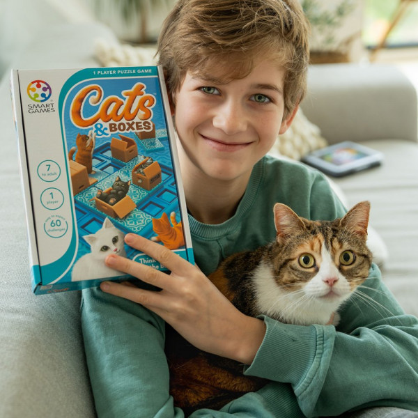Настільна гра Коти в коробках (Cats & Boxes)