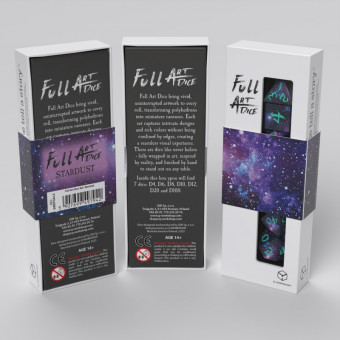 Набір кубиків Full Art Dice Set: Stardust
