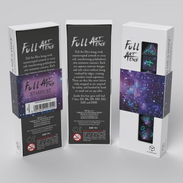 Набір кубиків Full Art Dice Set: Stardust