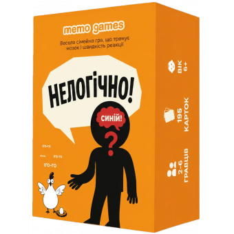 Настільна гра Нелогічно!