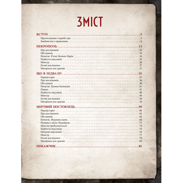 Настольная игра Зов Ктулху. Ужас за вратами (Call of Cthulhu: Gateways to Terror)
