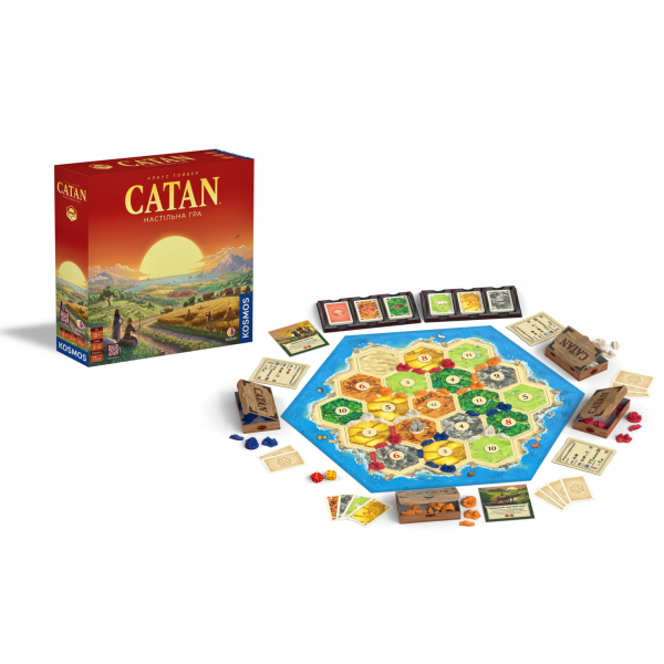 Настільна гра CATAN (Settlers of Catan)