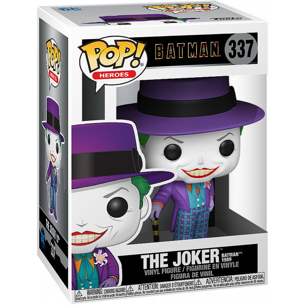 Фигурка Джокер - Funko Pop DC Heroes #337: Batman 1989 - The Joker with Hat