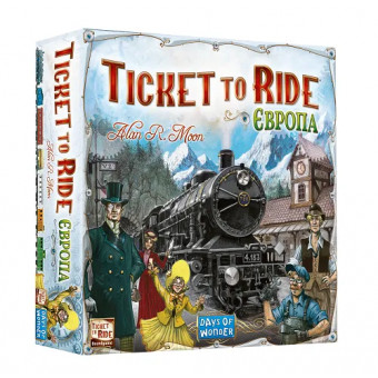 Настільна гра Квиток на поїзд: Європа (Ticket to Ride. Europe)