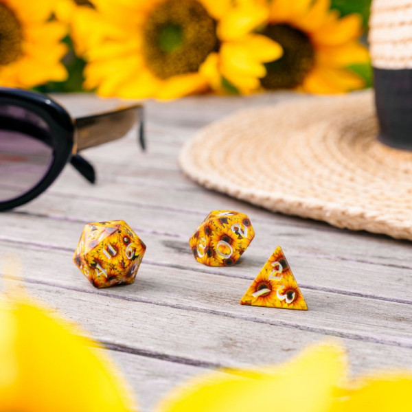 Набір кубиків Full Art Dice Set: Sunflower