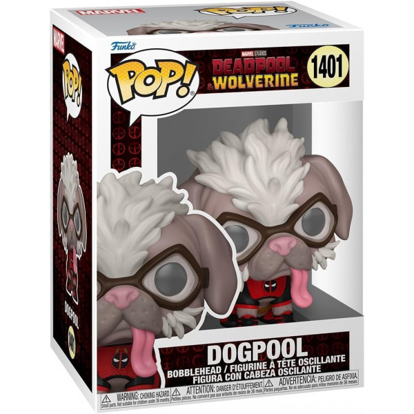 Фигурка Догпул - Funko POP Marvel #1401: Deadpool & Wolverine - Dogpool
