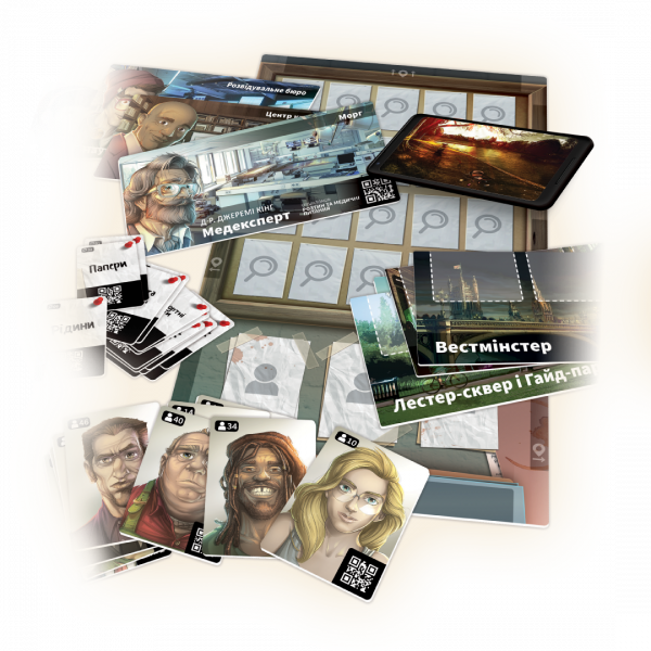 Настольная игра Место преступления (Chronicles of Crime)