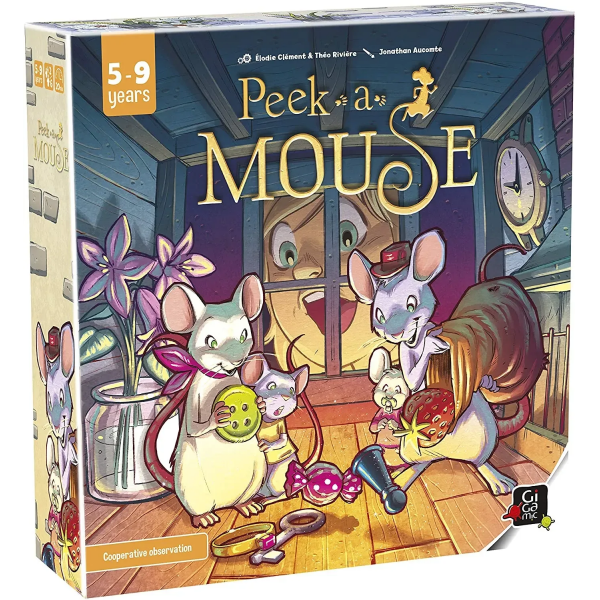 Настільна гра Миші під дахом (Peek-a-Mouse)