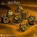 Набір кубиків Harry Potter. Hufflepuff Modern Dice Set - Black (7)