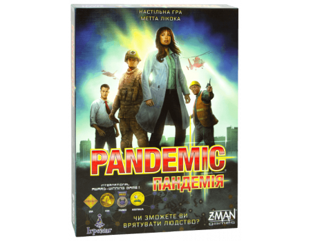 Настільна гра Пандемія (Pandemic)