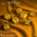 Набір кубиків Harry Potter. Hufflepuff Modern Dice Set - Yellow (7)