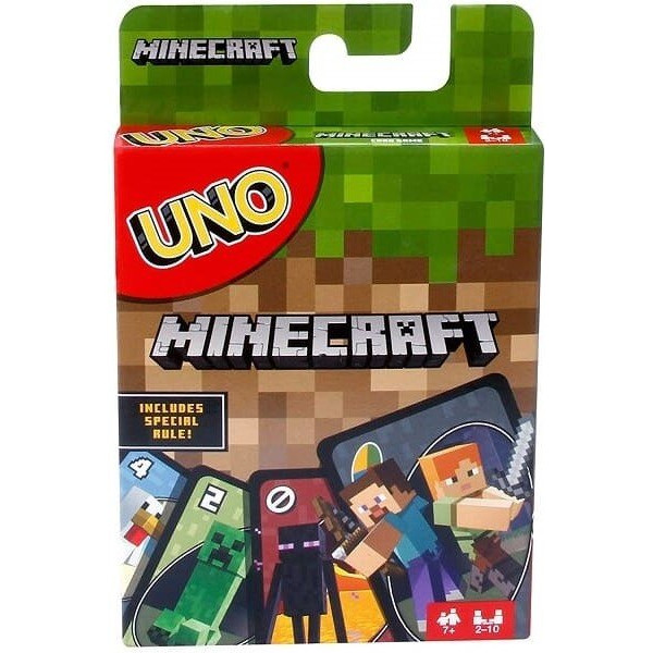 Настільна гра Уно Майнкрафт (UNO Minecraft)