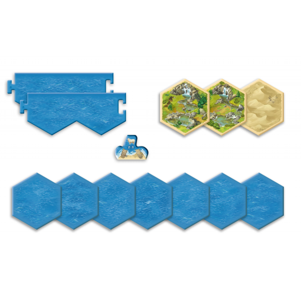 Настільна гра CATAN. Мореплавці. Доповнення для 5-6 гравців