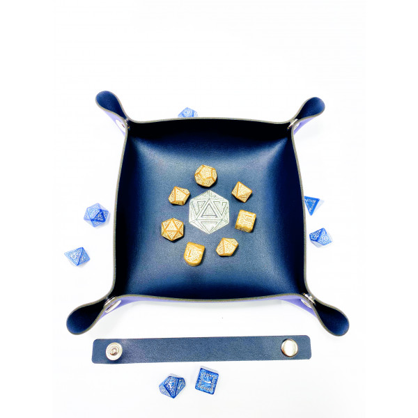 Лоток для кубиків D20 синій Dice Tray
