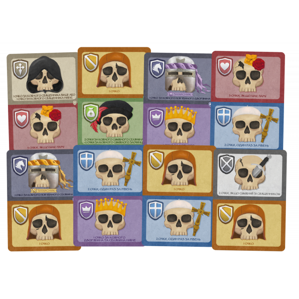 Настольная игра Склеп черепов. Полное издание (Skulls of Sedlec)