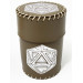 Стакан для кубиків D20 коричневий Dice Cup
