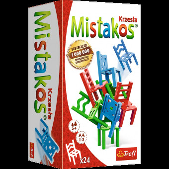 Настільна гра Стільчики (Mistakos) для 3-х гравців
