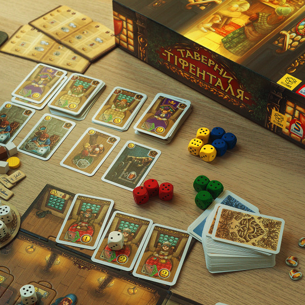 Настольная игра Таверны Тифенталя (The Taverns of Tiefenthal) (укр)