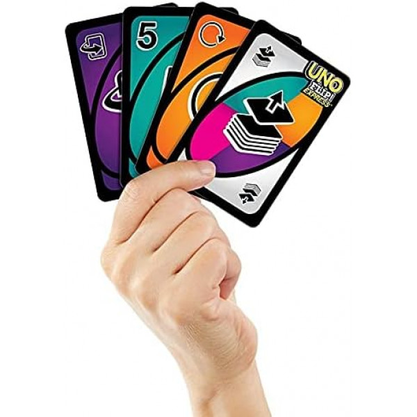 Настільна гра Uno Flip Express (Подвійна гра Експрес)