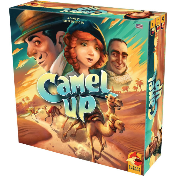 Настільна гра Camel Up. 2nd Edition (Верблюди, вперед 2.0)
