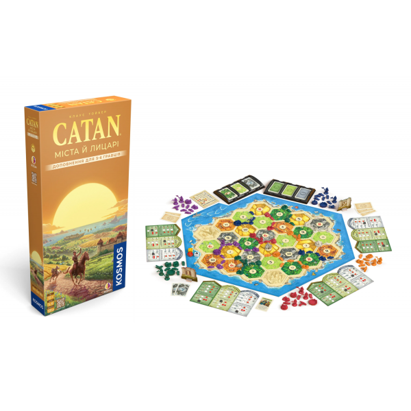 Настольная игра CATAN. Города и рыцари. Дополнение для 5-6 игроков