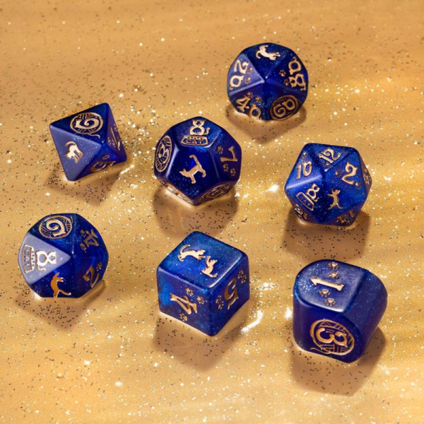 Набір кубиків Cats Modern Dice Set: Meowster (7)