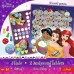 Настольная игра Лудо + Змеи и Лестницы 2 в 1: Принцессы Disney