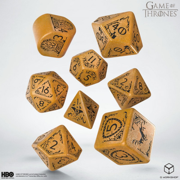 Набір кубиків Game of Thrones. Baratheon Dice Set