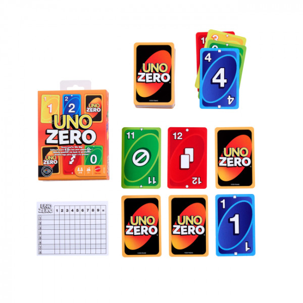 Настольная игра Уно Zero (UNO Zero)