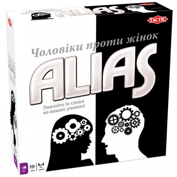 Настільна гра Еліас. Чоловіки проти жінок (Alias)