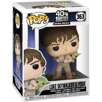 Фигурка Люк с Йодой - Funko POP Star Wars #363: Training Luke with Yoda