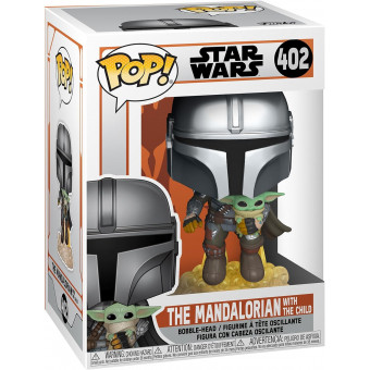 Фигурка Мандалорец с Малышом - Funko POP Star Wars The Mandalorian #402