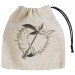 Мешочек Elvish Beige & black Basic Dice Bag
