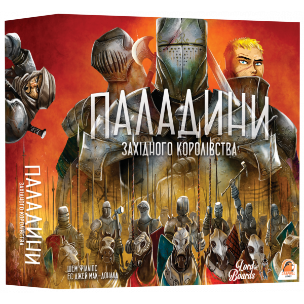 Настільна гра Паладини Західного Королівства (Paladins of the West Kingdom)