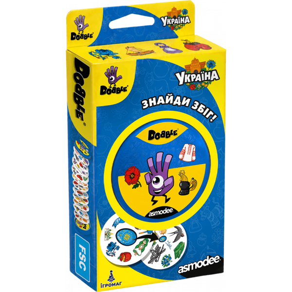 Настільна гра Доббл Україна (Dobble Ukraine)